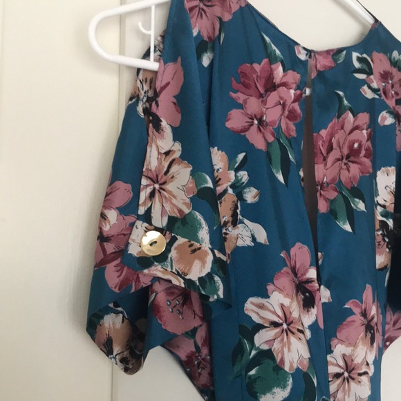 Floral print jumpsuit (size xs) from Zara - Picture 4 of 5